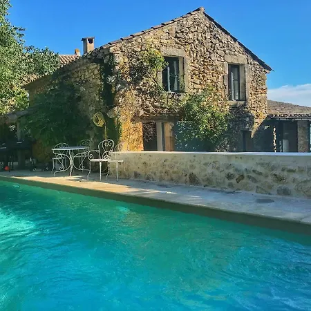 Villa La Magnanerie D'Audabiac Lussan  Exterior foto